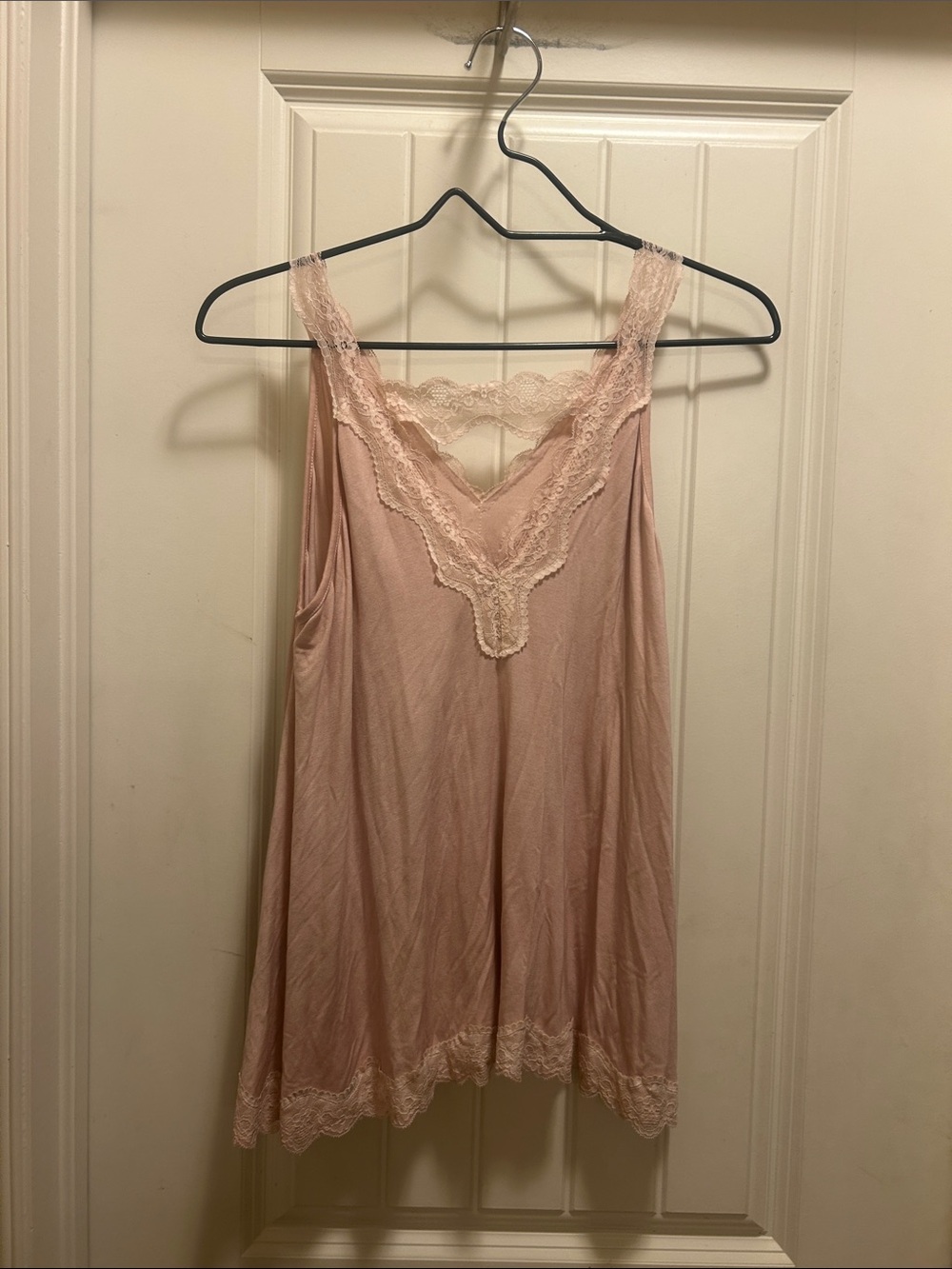 POL Blush S Lace-Trim Chemise Slip - Picture 6 of 6